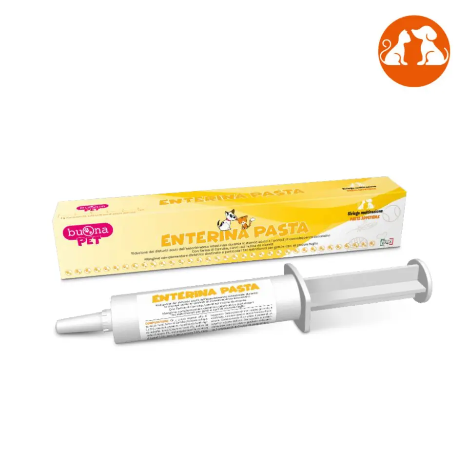 Buona Pet Enterina Pasta Siringa per Cani e Gatti – 30 g
