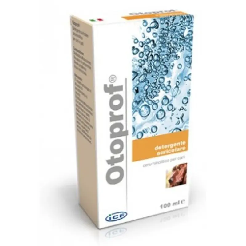 ICF Otoprof Detergente Auricolare per Cane – 100 ml