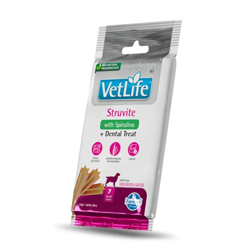Farmina Vet-Life Dental Treat Strutive Medium & Maxi per Cani – 100 g