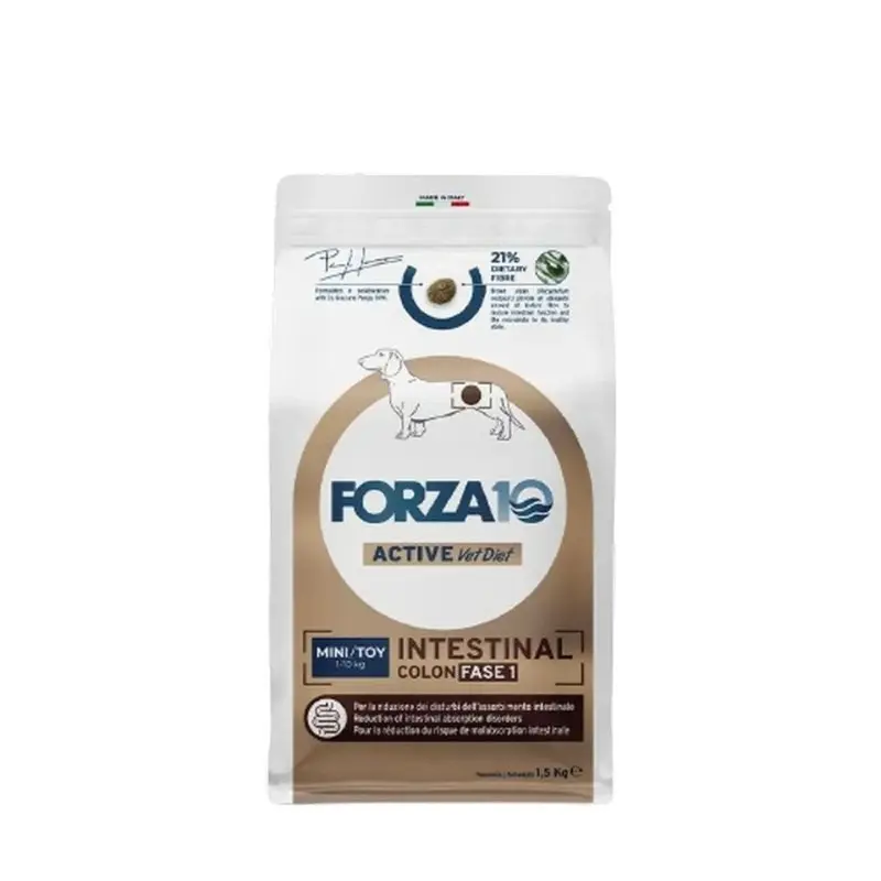 Forza10 Intestinal Colon Fase 1 Secco per Cani Mini – 1.5 Kg