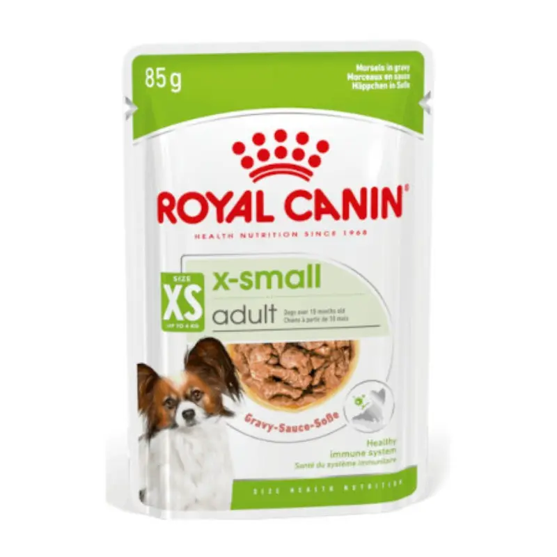 Royal Canin X-Small Adult Umido al Pollo per Cani – 85 g, 12 pezzi