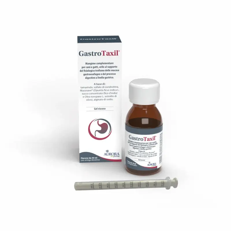 Aurora Biofarma Gastro Taxil per Cani e Gatti – 50 ml, Singola