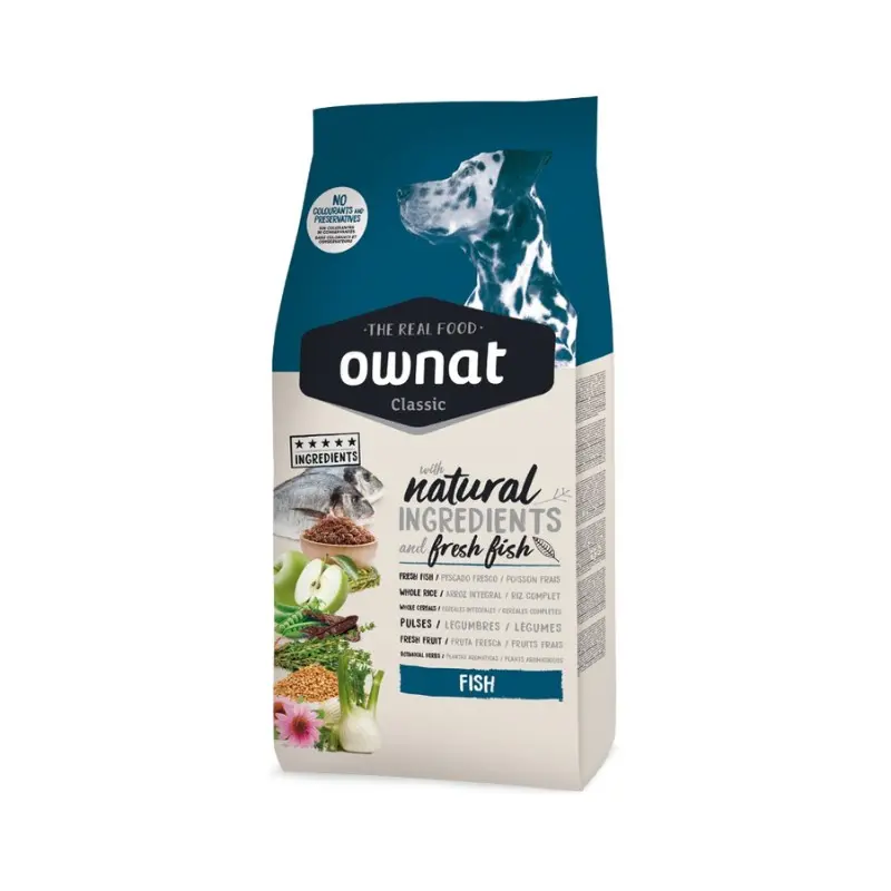 Ownat Dog Classic Pesce per Cani – 12 Kg