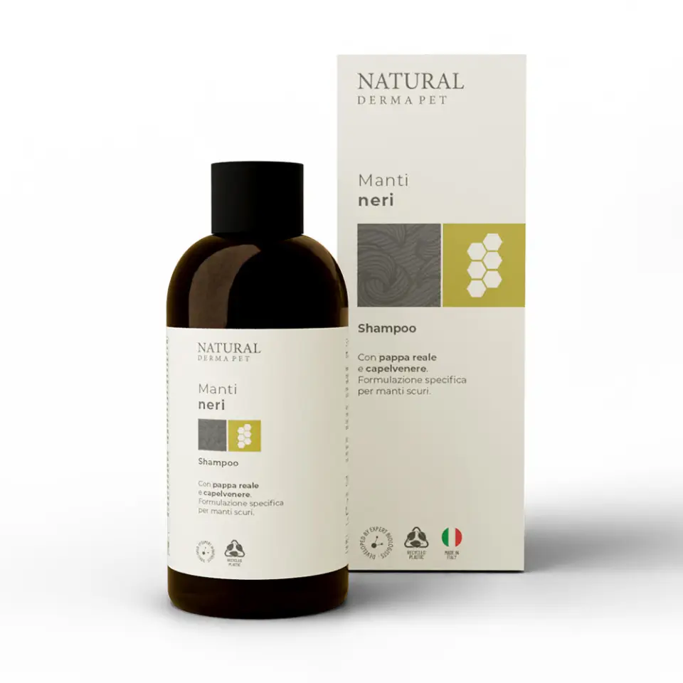 Derbe Shampoo Manti Neri per Cani – 200 ml