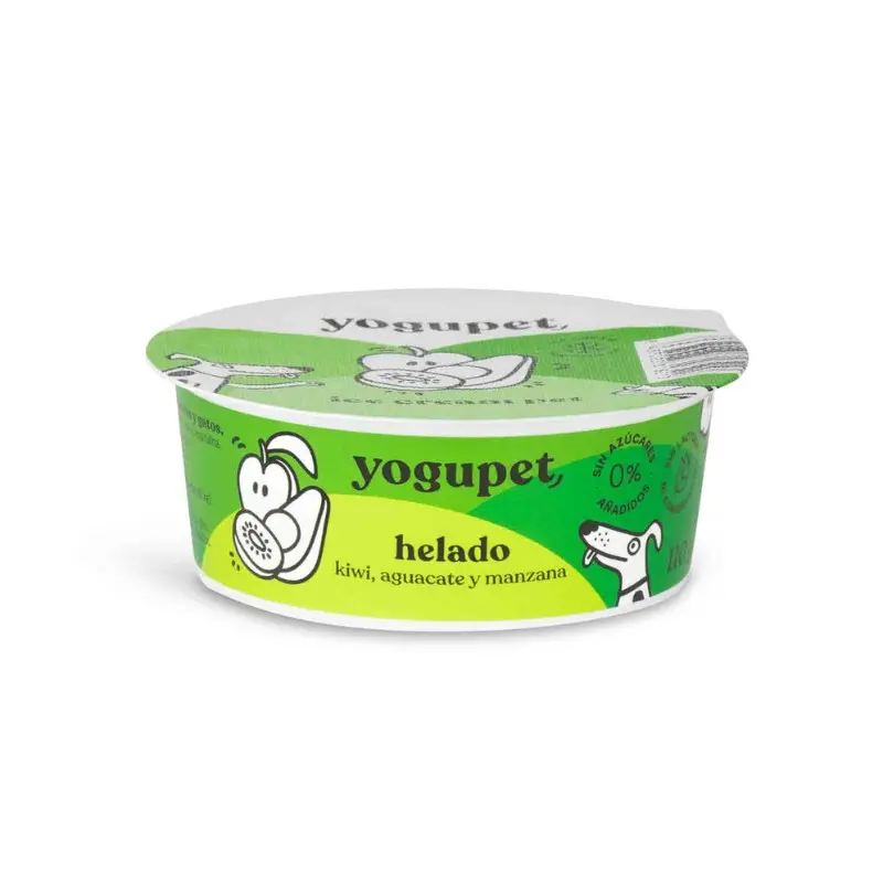 Yogupet Gelato con Pera Mela e Kiwi per Cani – 110 g