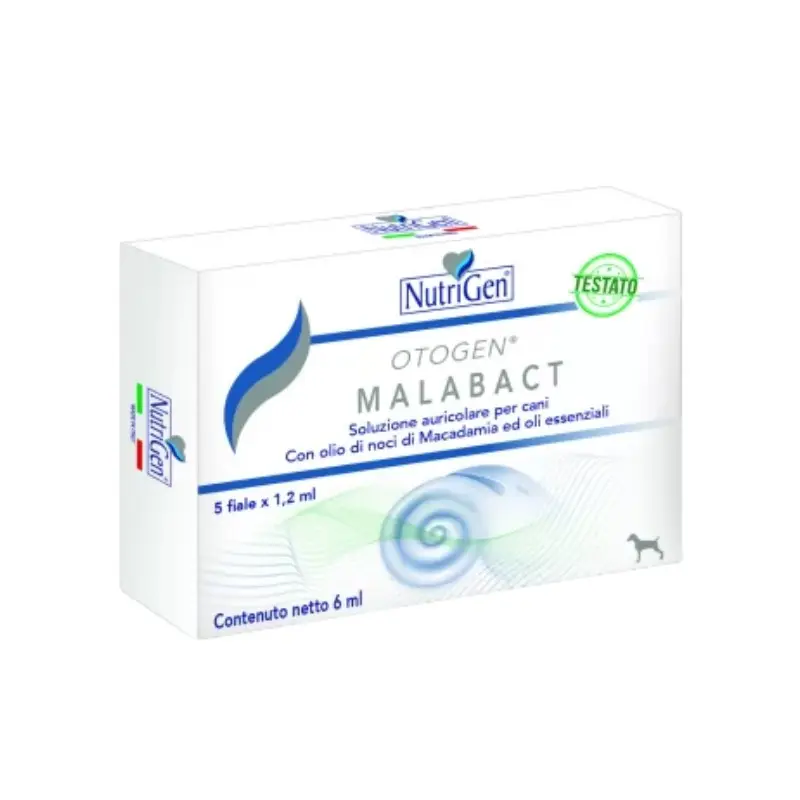 NutriGen Otogen Malabact Per Cani – 5 Fiale