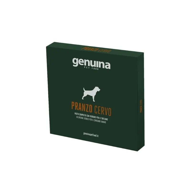 Genuina Natural Pet Food Pranzo Cervo – 90 g