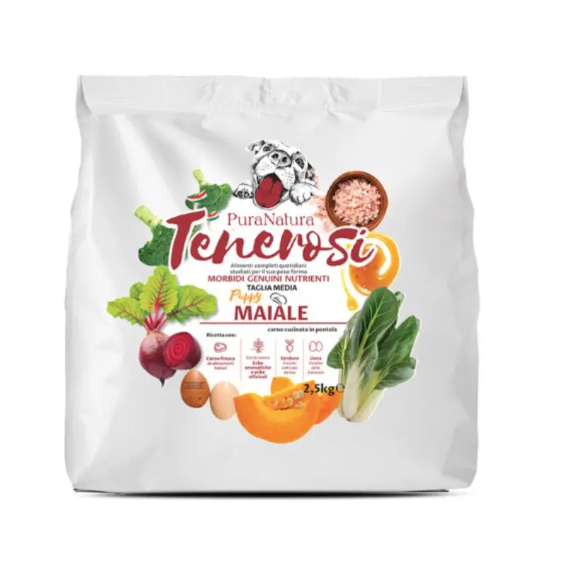 Pura Natura Tenerosi Puppy Maiale per Cuccioli – 2.5 Kg