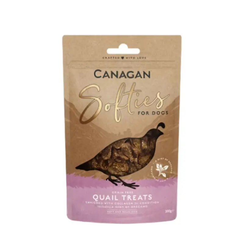 Canagan Softies Quail Snack per Cani – 200 g, Singola