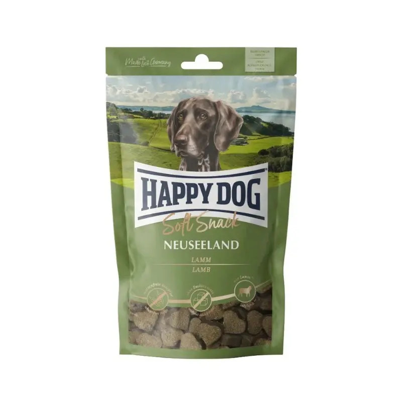 Happy Dog Soft Snack Neuseeland all’Agnello per Cani – 100 g