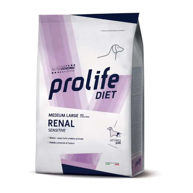 Prolife Renal Sensitive Medium e Large Veterinary Formula – 8 Kg