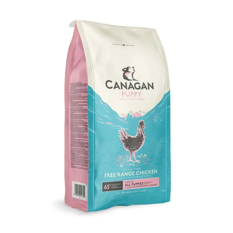 Canagan Puppy Free Range Chicken All Breeds per Cani – 2 Kg, Singola
