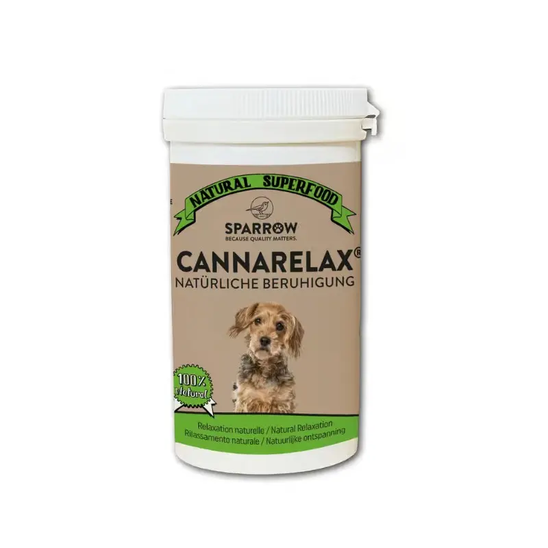 Sparrow Pet Miscela CannaRelax con CBD per Cani – 100 g