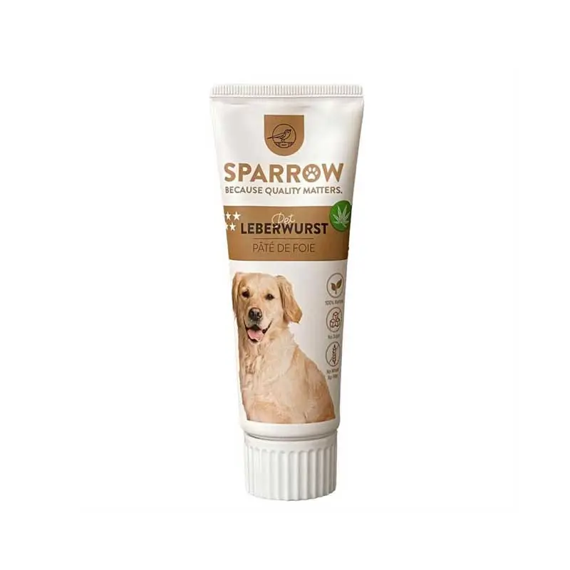 Sparrow Pet Pasta al Fegato con CBD per Cani – 75 g