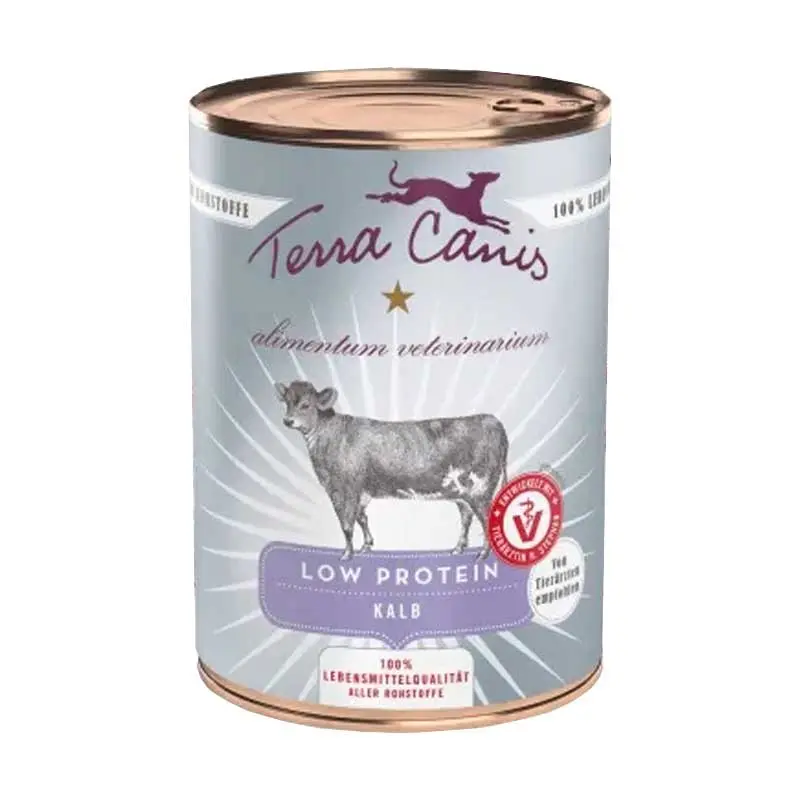 Terra Canis Diet Low Protein Supporto Renale Vitello – 400 g, Singola