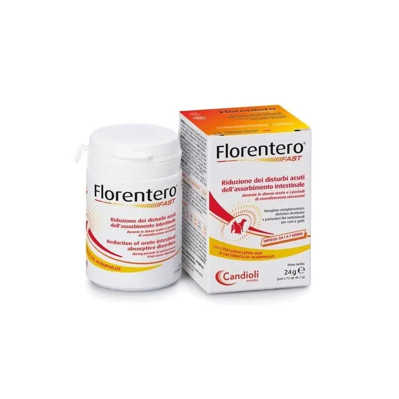 Candioli Florentero Fast Compresse per Cane e Gatto – 12 cp