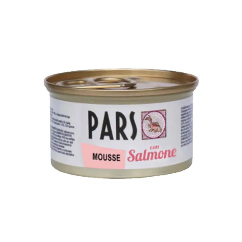 Pars Mousse con Salmone per Cani e Gatti – 85 g, Singola