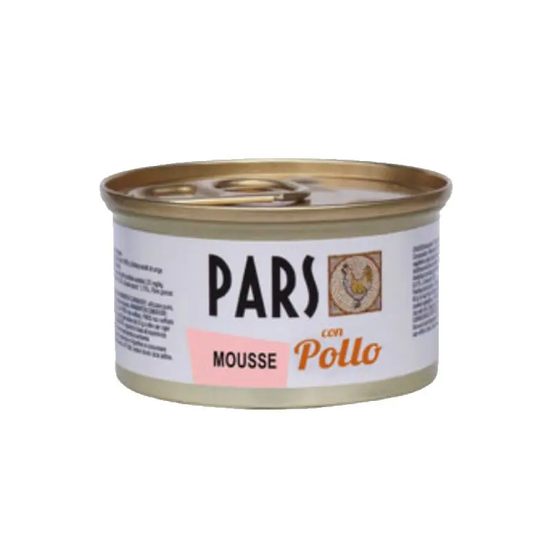 Pars Mousse con Pollo per Cani e Gatti – 85 g, 6 pezzi