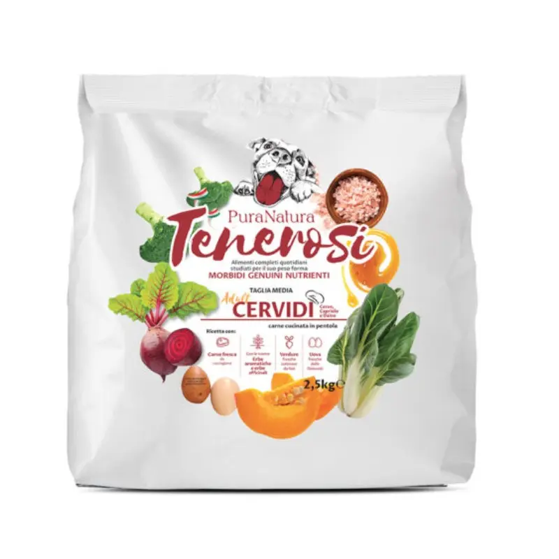 Pura Natura Tenerosi Adult Cervidi per Cani – 2.5 Kg