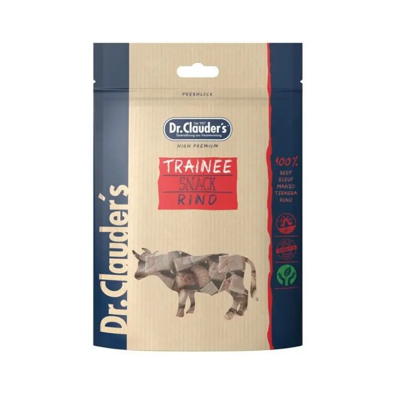 Dr Clauder’s Cubetti di Manzo per Cani – 80 g