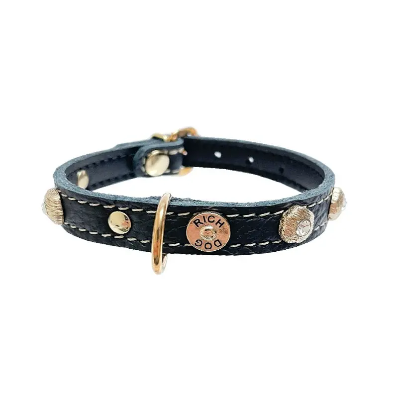 Rich Dog Collare Pepita H1 Nero – 36 cm