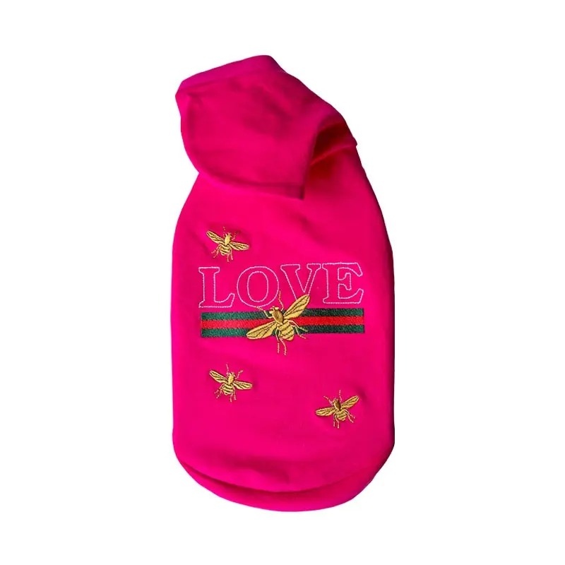 My Dog Felpa Love Fuxia con Api – 36 cm