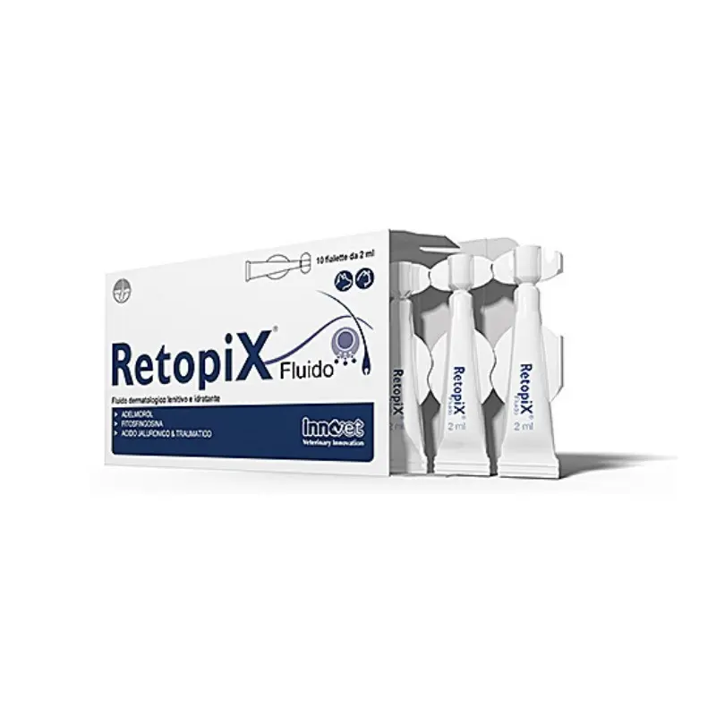 Innovet Retopix Fluido Dermatologico per Cani e Gatti – 10 Fiale