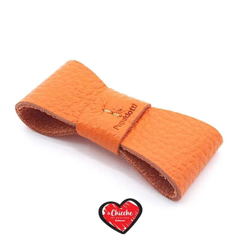 Pupakiotti Basic Fiocco in Pelle Arancione – ONE SIZE