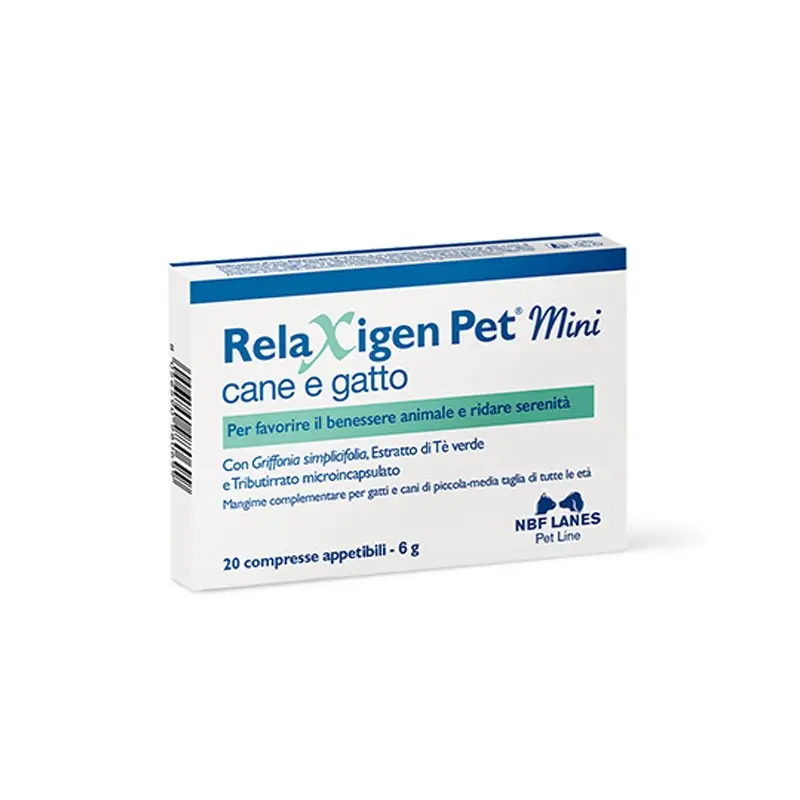 NBF Relaxigen Pet Mini per Cani e Gatti – 20 cp