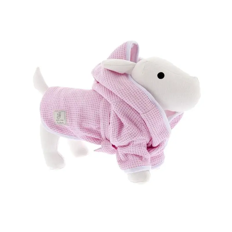 Ferribiella Accappatoio Rosa per Cani – M