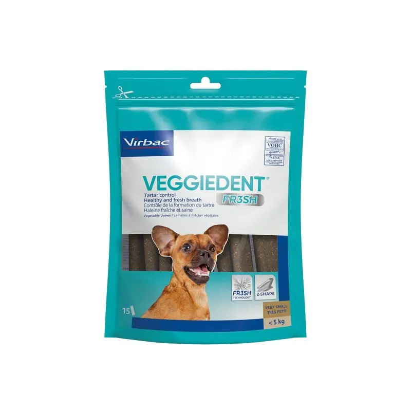 Virbac Veggiedent Fresh 15pz – XS