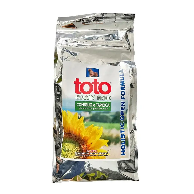 Toto Holistic Grain Free Coniglio e Tapioca – 4 Kg, Singola