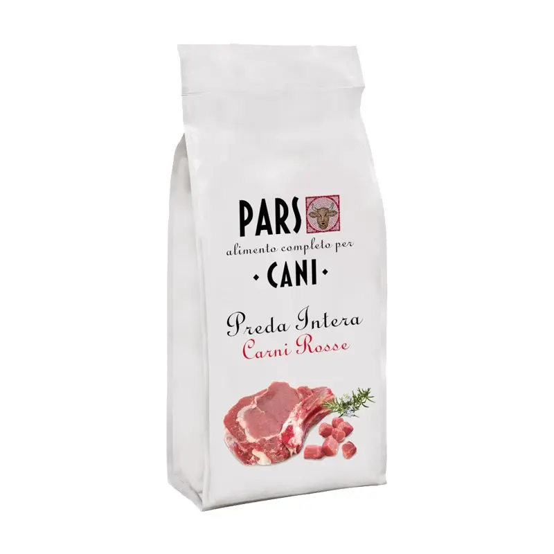 Pars Preda Intera Carni Rosse per Cani – 2 Kg, Singola