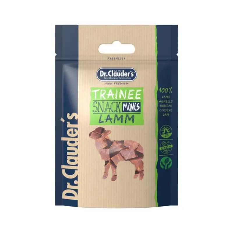Dr Clauder’s Minis Cubetti di Agnello per Cani – 50 g