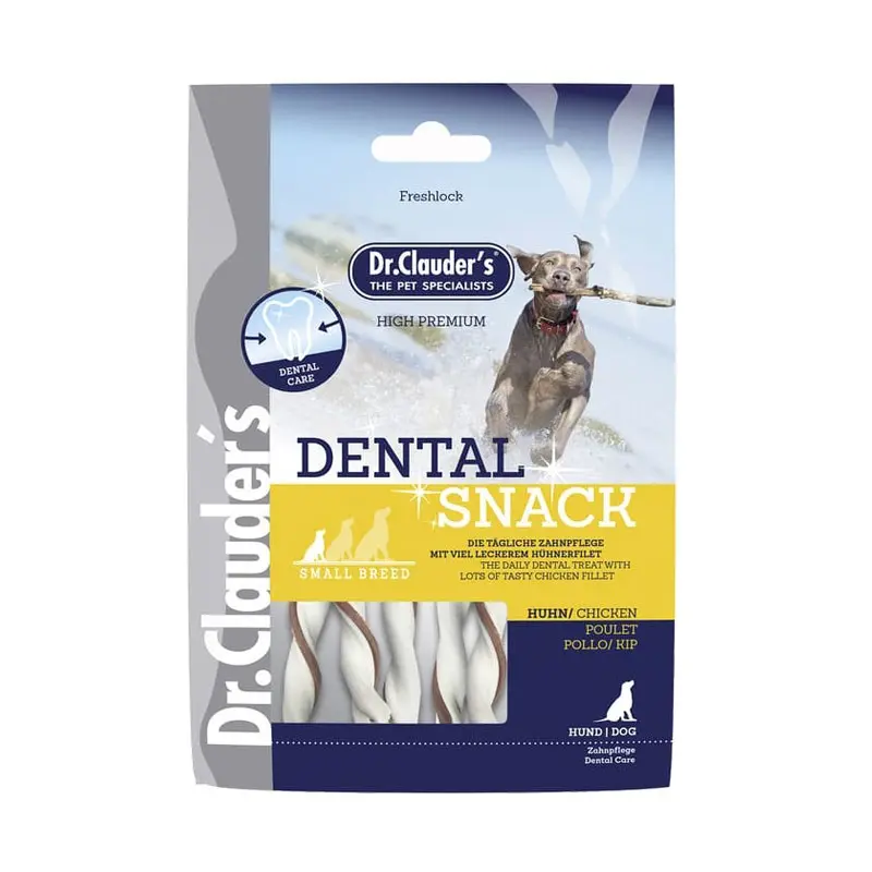 Dr Clauder’s Dental Snack Pollo Small Breed per Cani – 80 g