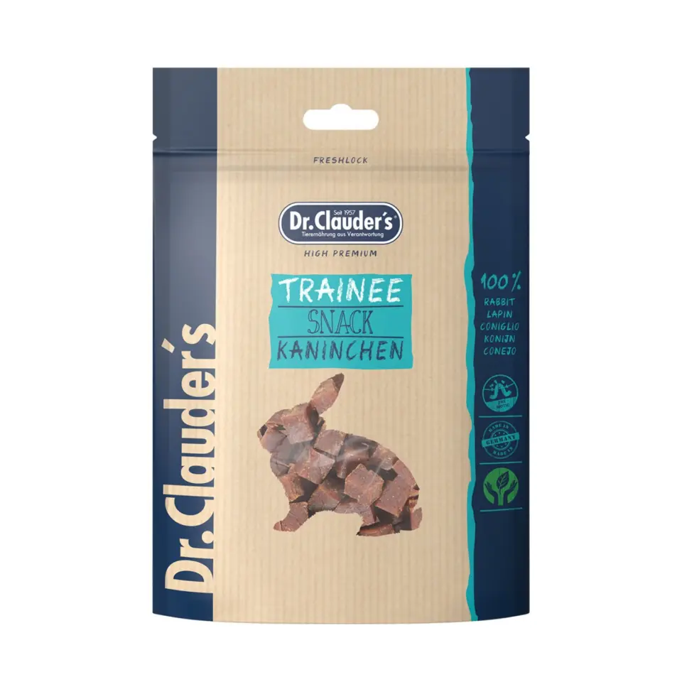 Dr Clauder’s Filetto di Coniglio per Cani – 80 g