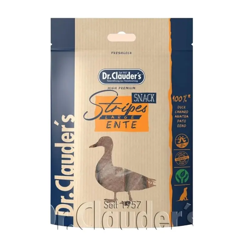 Dr Clauder’s Filetto di Anatra per Cani – 80 g