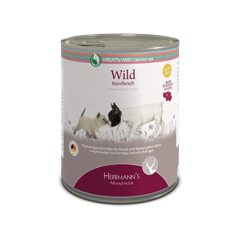 Herrmann’s Creative Mix Cervo Puro Umido – 800 g, 6 pezzi