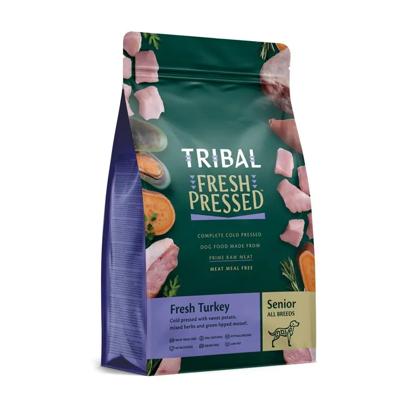 Tribal Fresh Pressed Tacchino Senior – 2.5 Kg, Singola