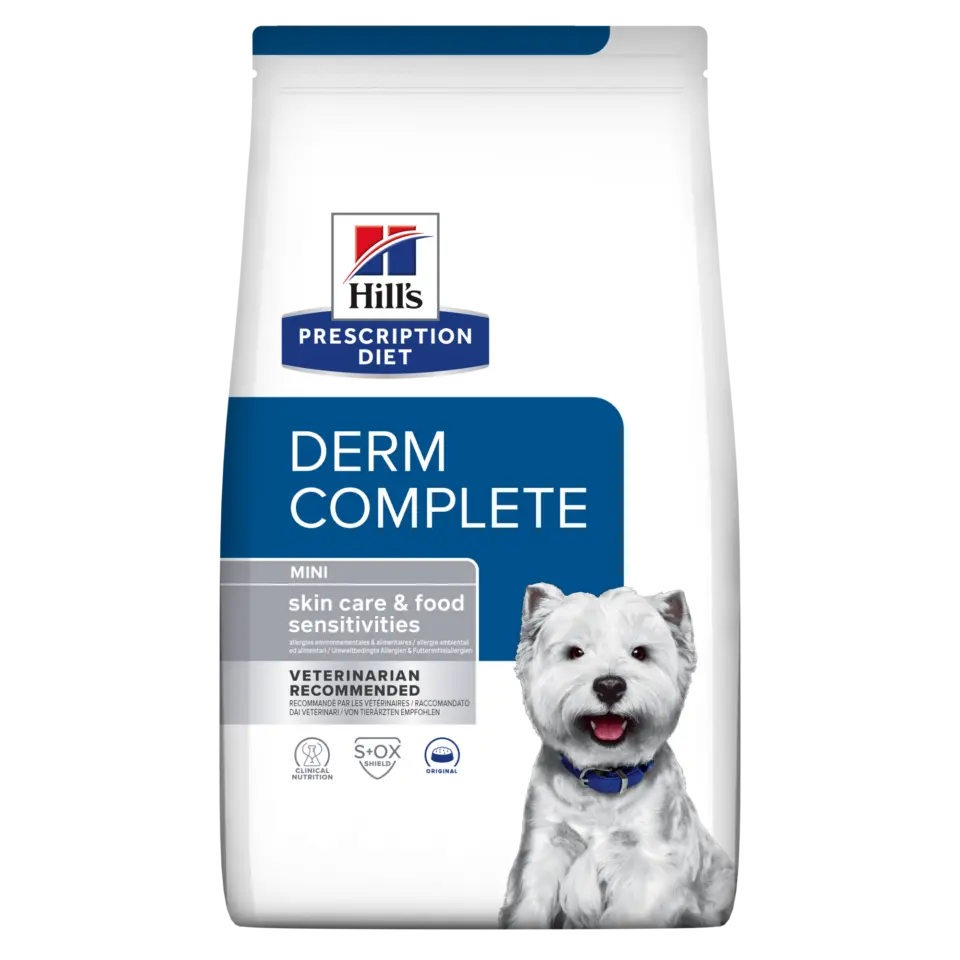 Hill’s Derm Complete Mini Prescription Diet Canine – 6 Kg
