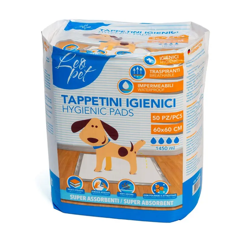 Leopet Tappetini Igienici 50 pz – 60 X 60 cm
