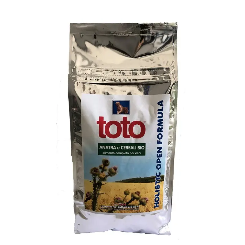 Toto Holistic Open Formula Anatra e Cereali Bio – 4 Kg, Singola