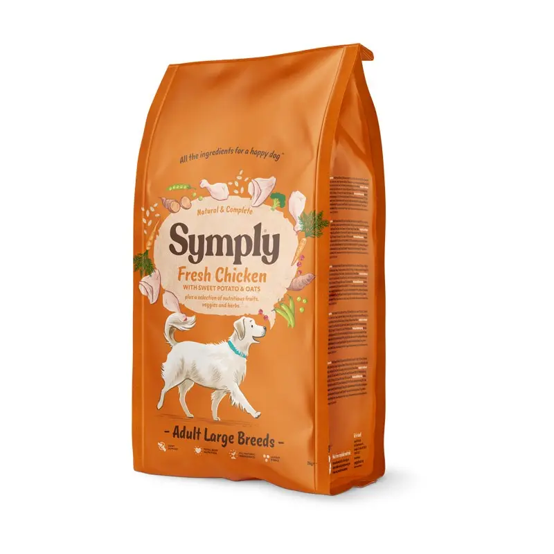Symply Adult Large Breeds Pollo Fresco, Patata Dolce e Avena – 12 Kg
