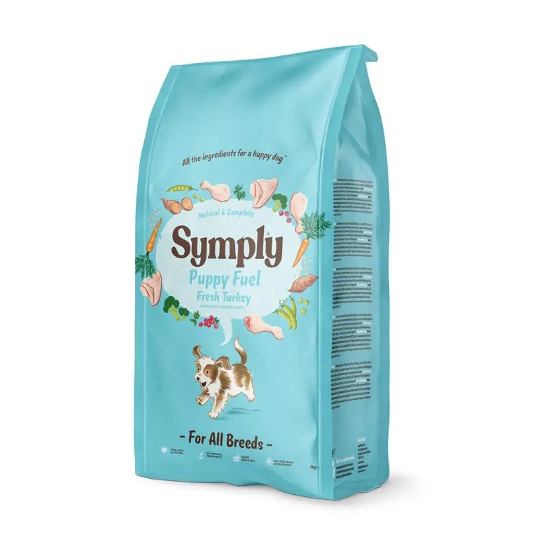 Symply Puppy Fuel All Breeds Tacchino Fresco, Patata Dolce e Avena – 12 Kg