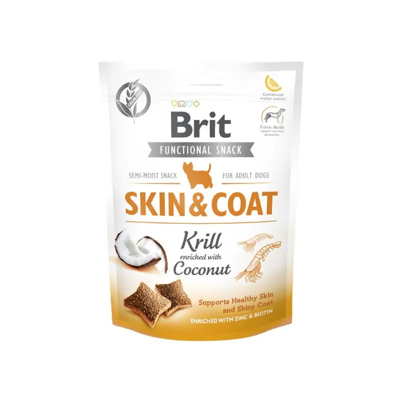 Brit Functional Snack Skin & Coat – 150 g
