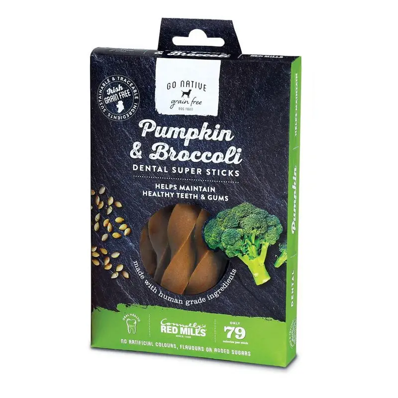 Go Native Dental Snack Zucca e Broccoli – 150 g