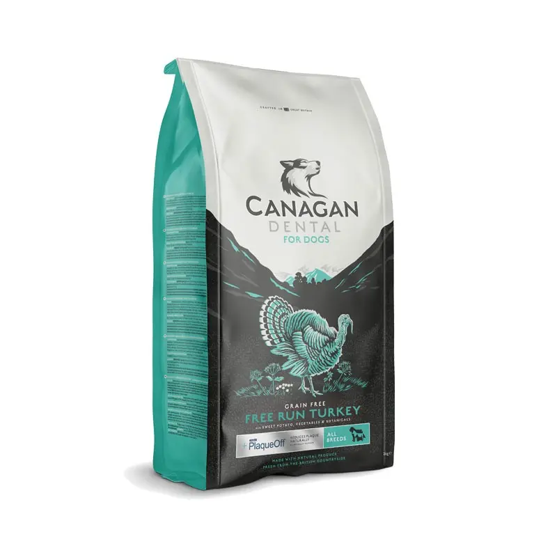 Canagan Free Run Turkey Dental Small Breed per Cani – 6 Kg, Singola