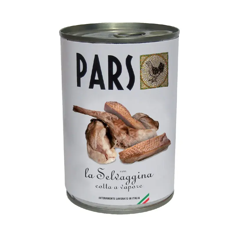 Pars Selvaggina per Cani e Gatti – 400 g, 6 pezzi