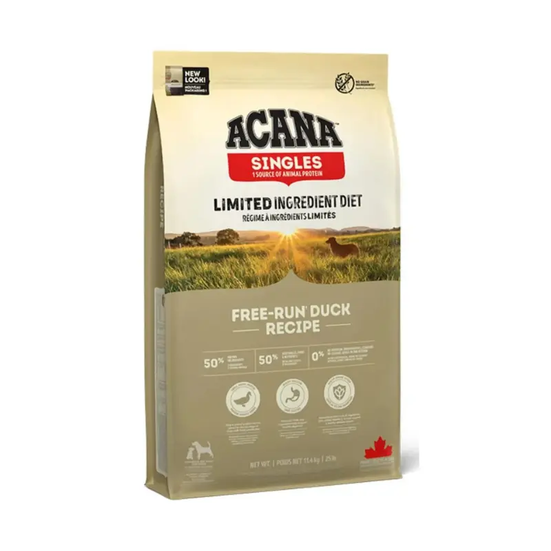 Acana Free-Run Duck Anatra per Cani – 11.4 Kg, Singola