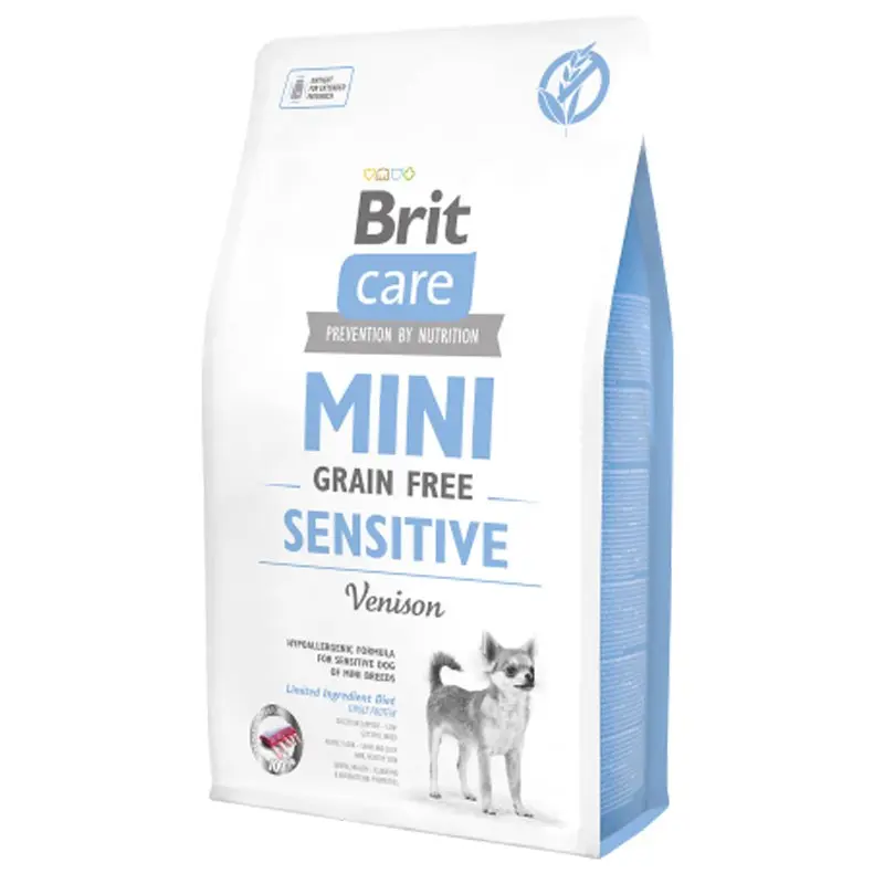 Brit Care Mini Grain Free Sensitive al Cervo – 7 Kg, Singola